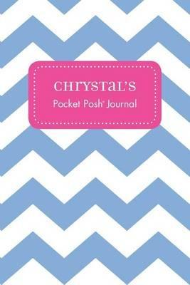 Chrystal's Pocket Posh Journal, Chevron - cover