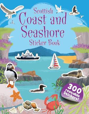 Scottish Coast and Seashore Sticker Book - cover