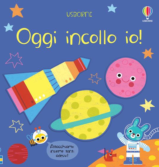 Oggi incollo io! Con adesivi - Matthew Oldham - copertina