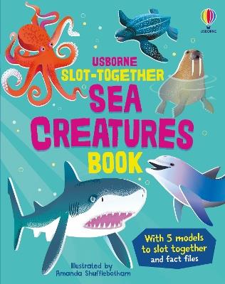 Slot-together Sea Creatures Book - Abigail Wheatley - cover