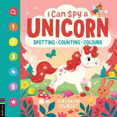I Can Spy a Unicorn: Spotting, Counting, Colours - Buster Books - cover