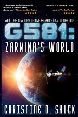 G581: Zarmina's World - Large Print - Christine D Shuck - cover