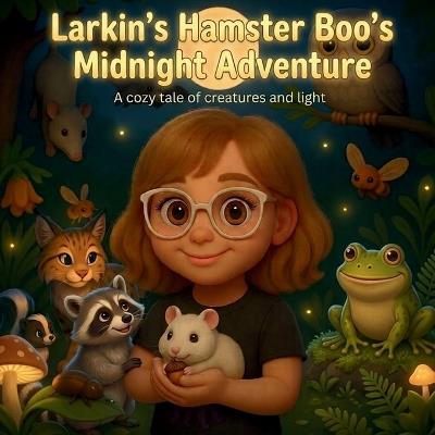 Larkin's Hamster Boo's Midnight Adventure: A Cozy Tale of Creatures and Light - Nana Traci,Larkin Marin - cover
