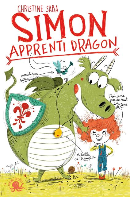 Simon, apprenti dragon - Christine SABA - ebook