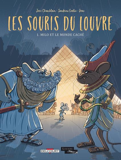 Les Souris du Louvre T01 - Milo et le monde caché