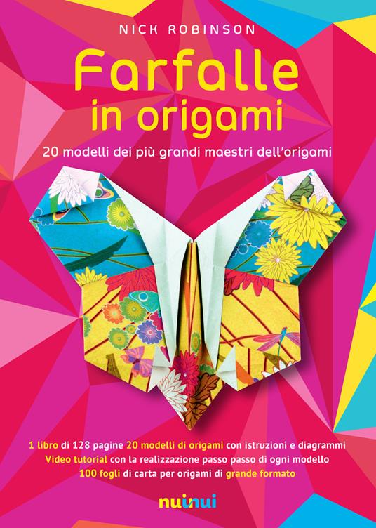 Farfalle in origami - copertina
