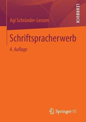 Schriftspracherwerb - Agi Schründer-Lenzen - cover