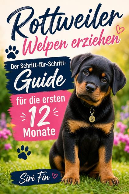 Rottweiler Welpen erziehen