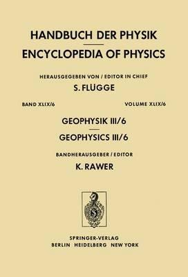 Geophysik III - G.M. Nikol'skij,K. Rawer,P. Stubbe - cover