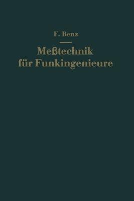 Meßtechnik für Funkingenieure - Friedrich Benz - cover