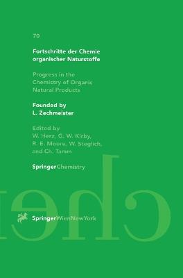 Fortschritte der Chemie organischer Naturstoffe Progress in the Chemistry of Organic Natural Products - cover