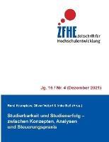 Studierbarkeit und Studienerfolg: Zwischen Konzepten, Analysen und Steuerungspraxis - cover