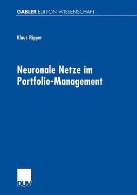 Neuronale Netze im Portfolio-Management - Klaus Ripper - cover
