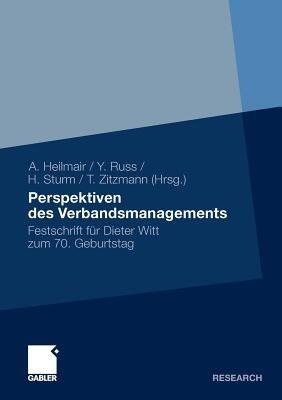 Perspektiven des Verbandsmanagements: Festschrift für Dieter Witt zum 70. Geburtstag - cover