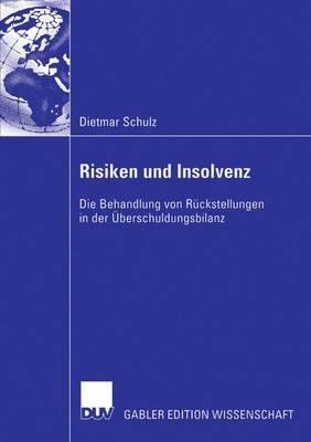 Risiken und Insolvenz: Die Behandlung von Rückstellungen in der Überschuldungsbilanz - Dietmar Schulz - cover