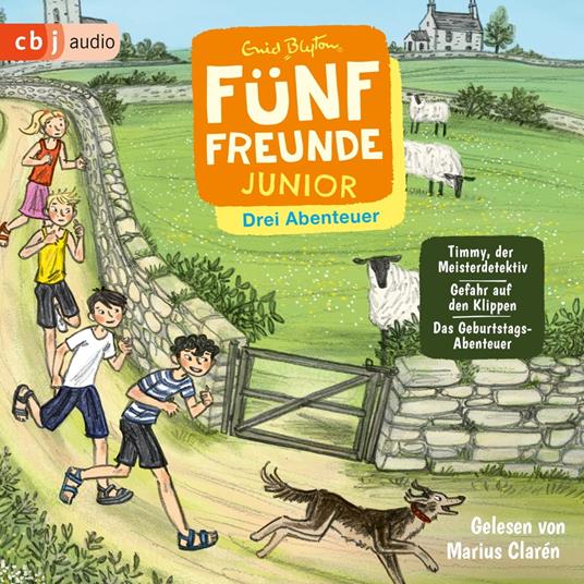 Fünf Freunde JUNIOR - Drei Abenteuer - Timmy, der Meisterdetektiv. Gefahr auf den Klippen. Das Geburtstags-Abenteuer