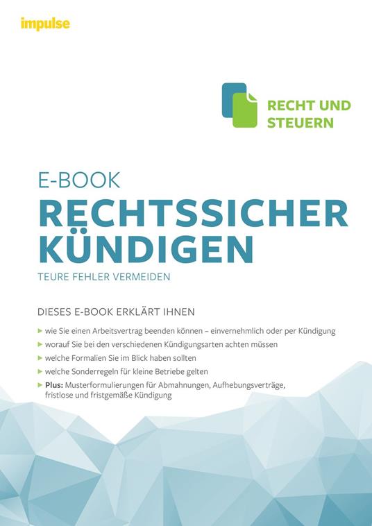 Rechtssicher kündigen
