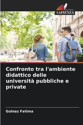 Confronto tra l'ambiente didattico delle università pubbliche e private - Gulnaz Fatima - cover
