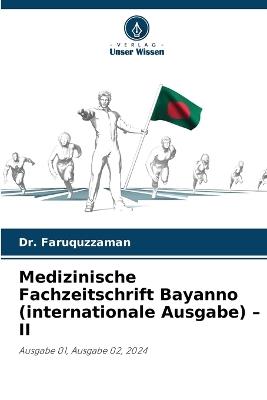 Medizinische Fachzeitschrift Bayanno (internationale Ausgabe) - II - Faruquzzaman - cover