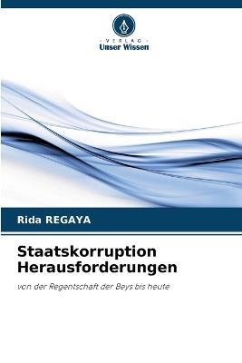 Staatskorruption Herausforderungen - Rida Regaya - cover