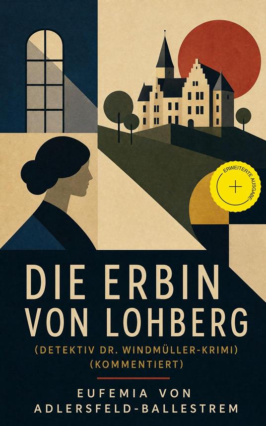 Die Erbin von Lohberg (Detektiv Dr. Windmüller-Krimi) (Kommentiert)