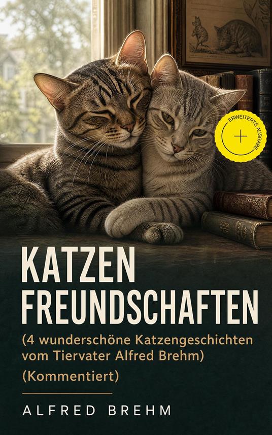 Katzenfreundschaften (4 wunderschöne Katzengeschichten vom Tiervater Alfred Brehm) (Kommentiert)
