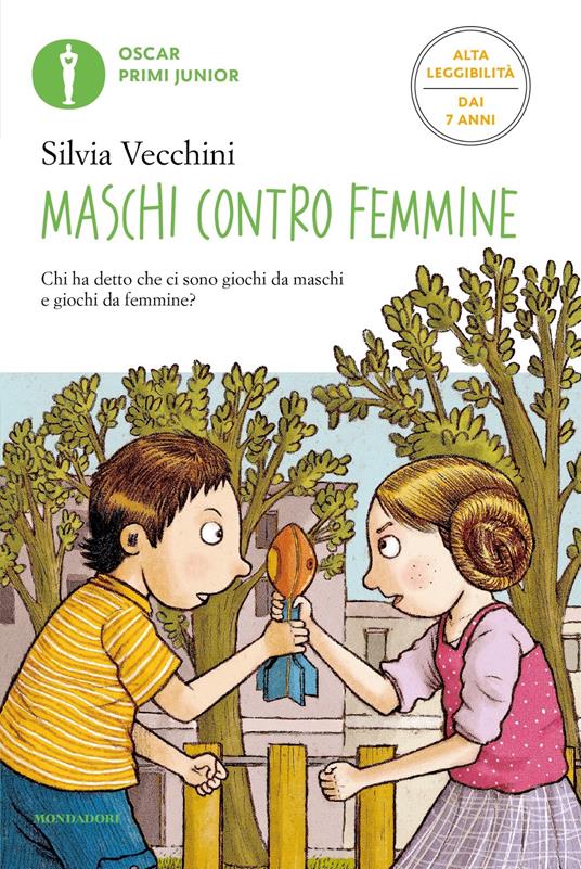 Maschi contro femmine. Ediz. ad alta leggibilità - Silvia Vecchini - copertina