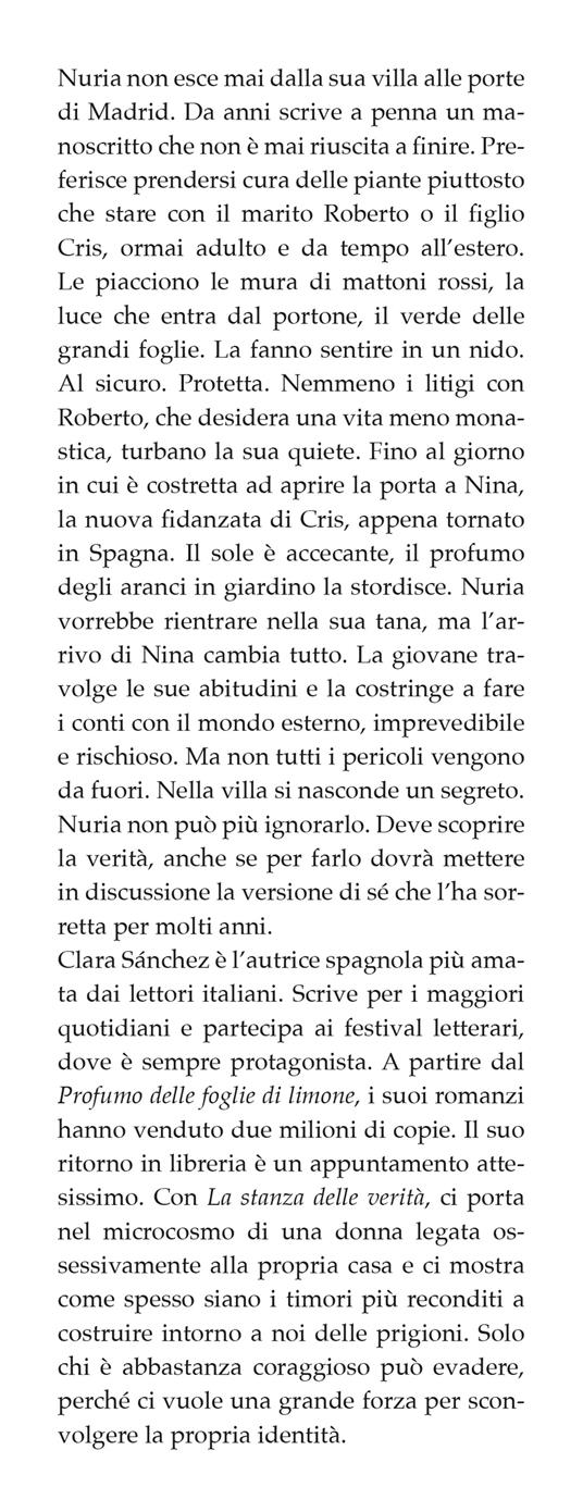 La stanza delle verità - Clara Sánchez - 4