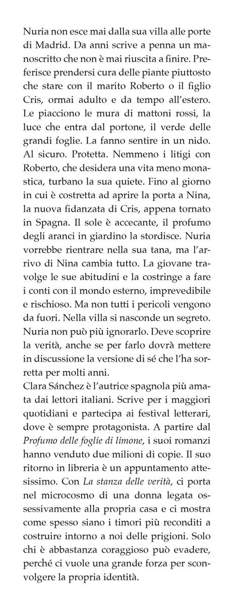 La stanza delle verità - Clara Sánchez - 5