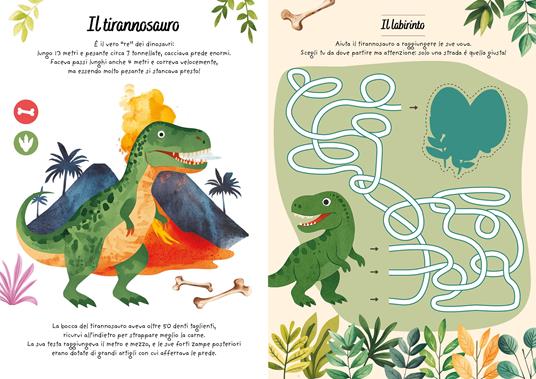 I dinosauri. Sticker e attività. Ediz. a colori - Maria Sara Mabilia - 2