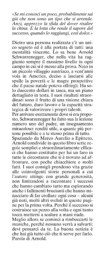 Renditi utile. Sette regole per cambiare la tua vita - Arnold Schwarzenegger - 4