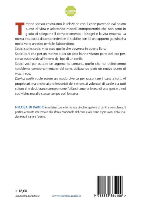 Diari di canile. Sedici storie per comprendere il cane - Nicola Di Pardo - 3