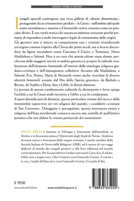 Maria Maddalena e le altre. Le figure femminili dimenticate degli gnostici - Paolo Riberi - 3