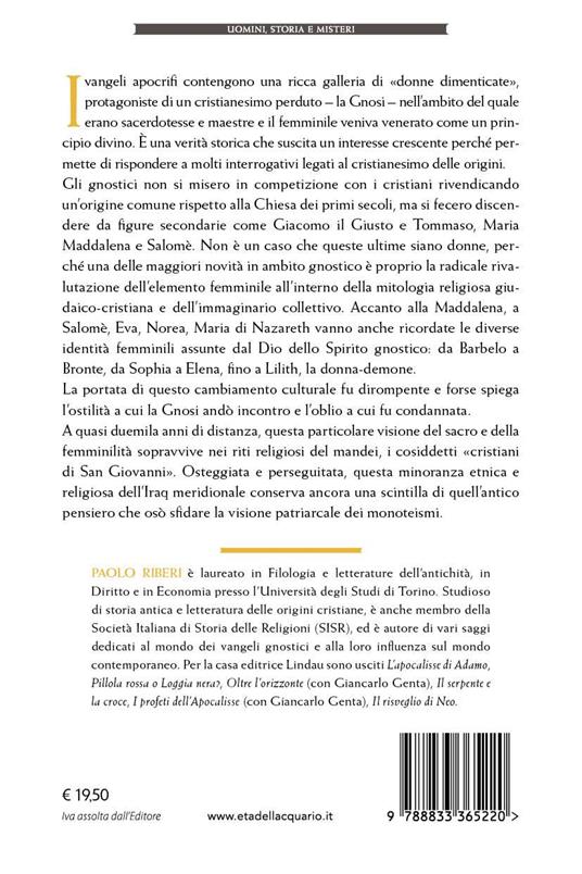 Maria Maddalena e le altre. Le figure femminili dimenticate degli gnostici - Paolo Riberi - 3