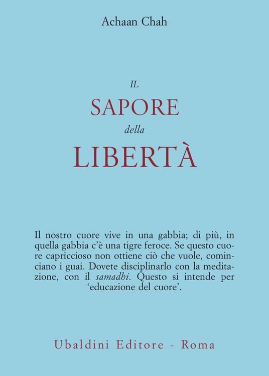 Il sapore della libertà - Achaan Chah - copertina