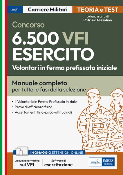 Concorso 6500 VFI Esercito - Volontari in ferma prefissata iniziale - V.V.A.A. - ebook