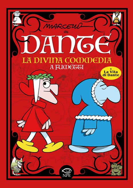 Dante. La Divina Commedia a fumetti - Marcello Toninelli - copertina