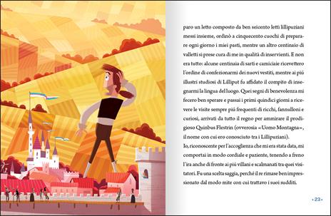 I viaggi di Gulliver. Pocket. Classicini. Ediz. a colori - Alessandro Gatti - 4