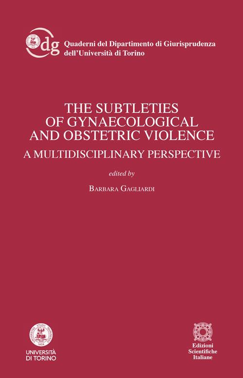The subtleties of gynaecological and obstetric violence - copertina