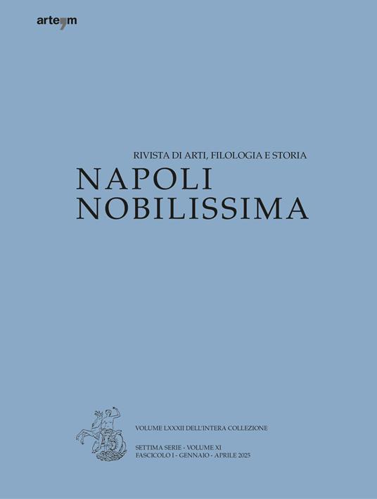 Napoli Nobilissima. Rivista di arti, filologia e storia (2025). Vol. 1: Gennaio-Aprile - copertina