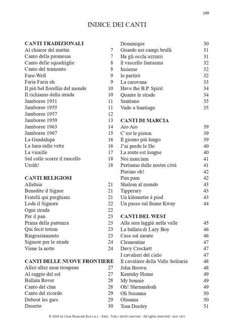 Canzoniere scout - 2