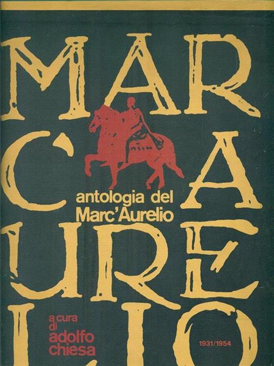 Antologia del Marc'Aurelio - copertina