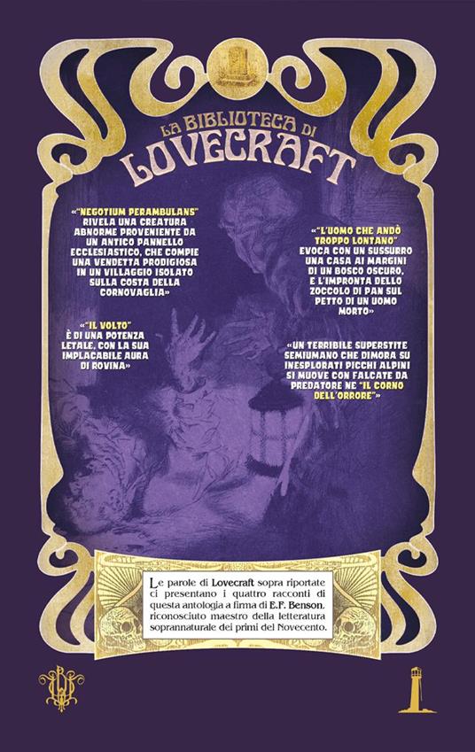 Il volto e altri racconti scelti da H.P. Lovecraft. Ediz. illustrata - Edward Frédéric Benson - 5