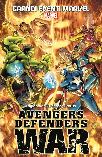 Avengers/Defenders war - Steve Englehart,Sal Buscema,Bob Brown - copertina