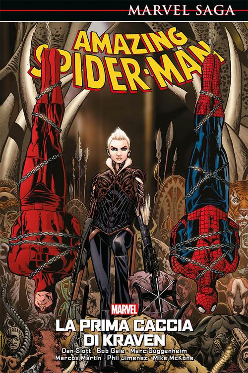 La prima caccia di Kraven. Amazing Spider-Man - Marcos Martin,Marc Guggenheim,Phil Jimenez - copertina