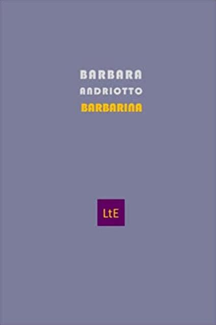 Barbarina - Barbara Andriotto - copertina
