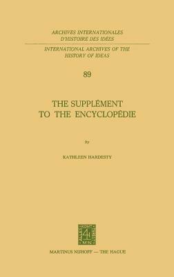 The Supplément to the Encyclopédie - Kathleen Hardesty - cover