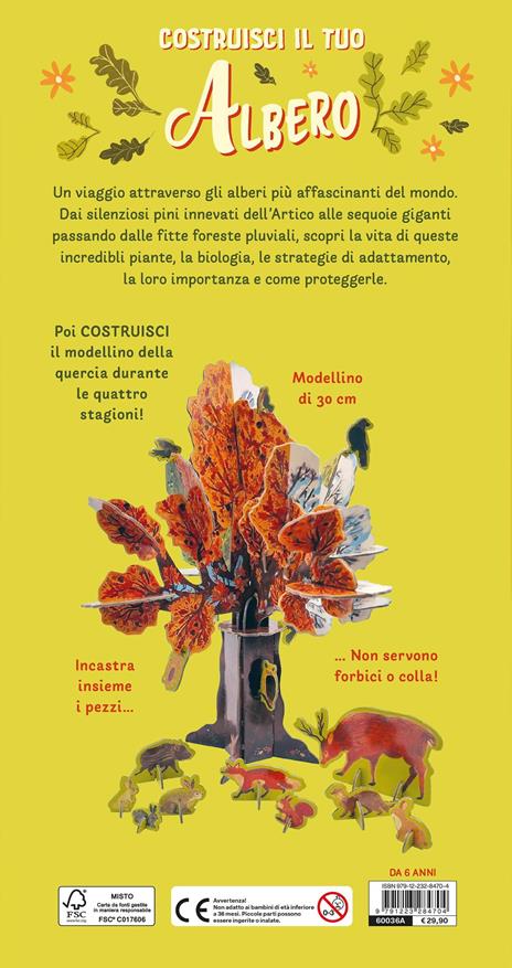 Costruisci il tuo albero. Ediz. a colori. Con modellino da costruire - Philippa Forrester - 2