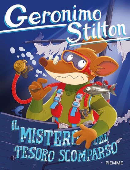 Il mistero del tesoro scomparso - Geronimo Stilton - copertina