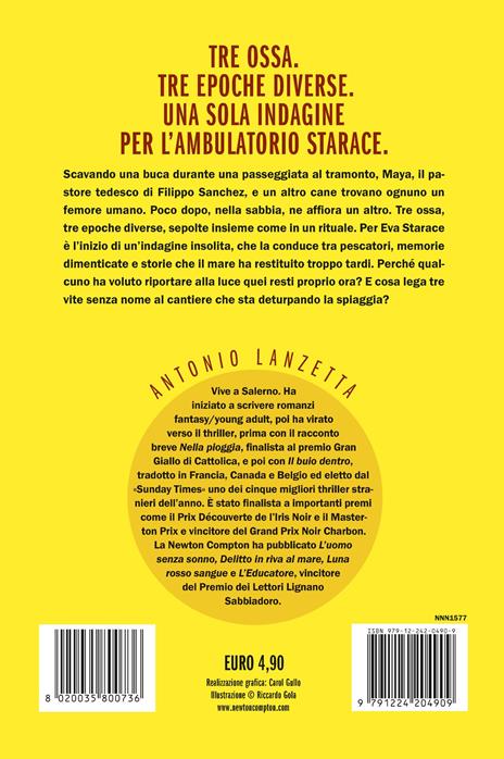 Il gioco dei tre ossi. Le indagini di Eva Starace - Antonio Lanzetta - 2